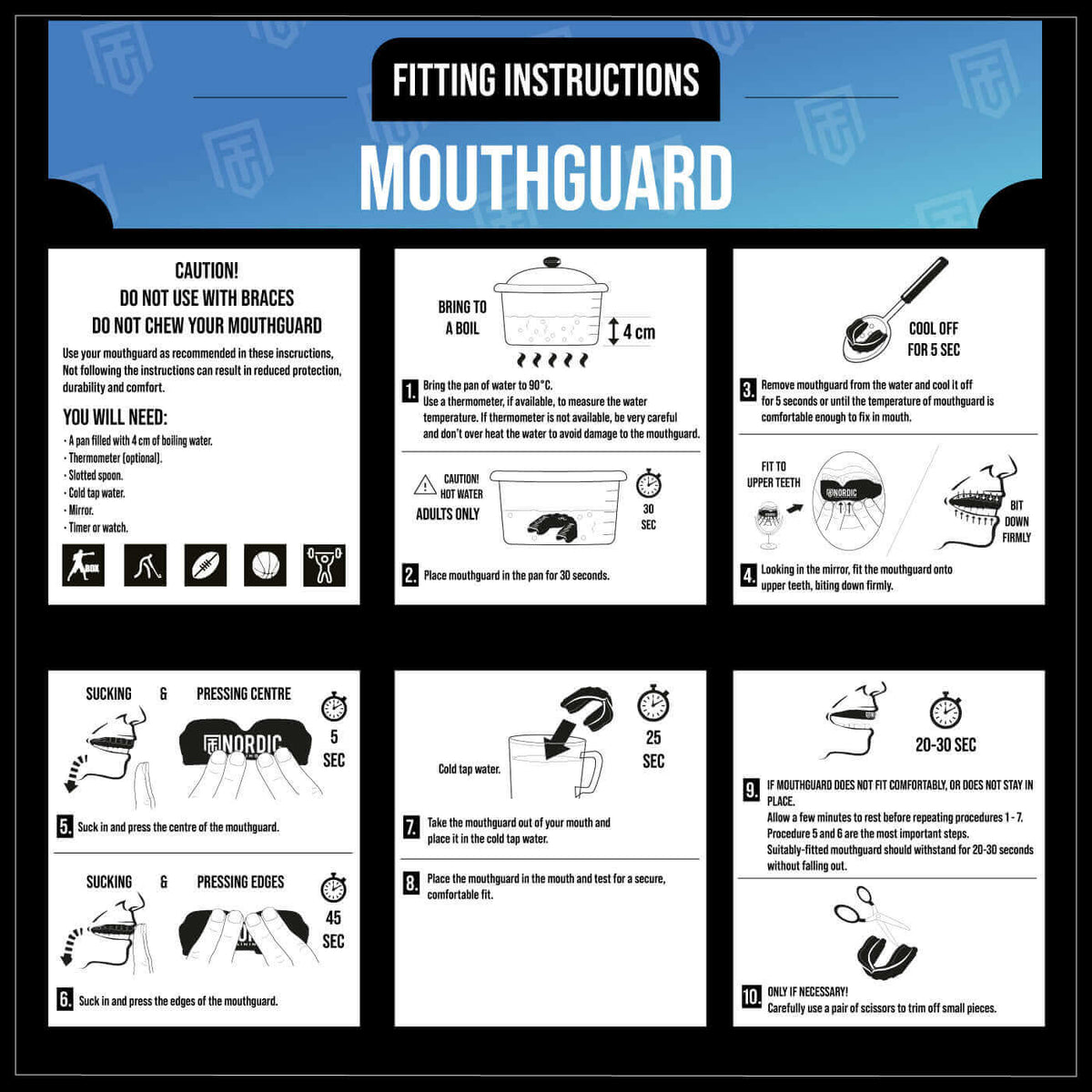 Mouthguard Fitting | NTGear.se