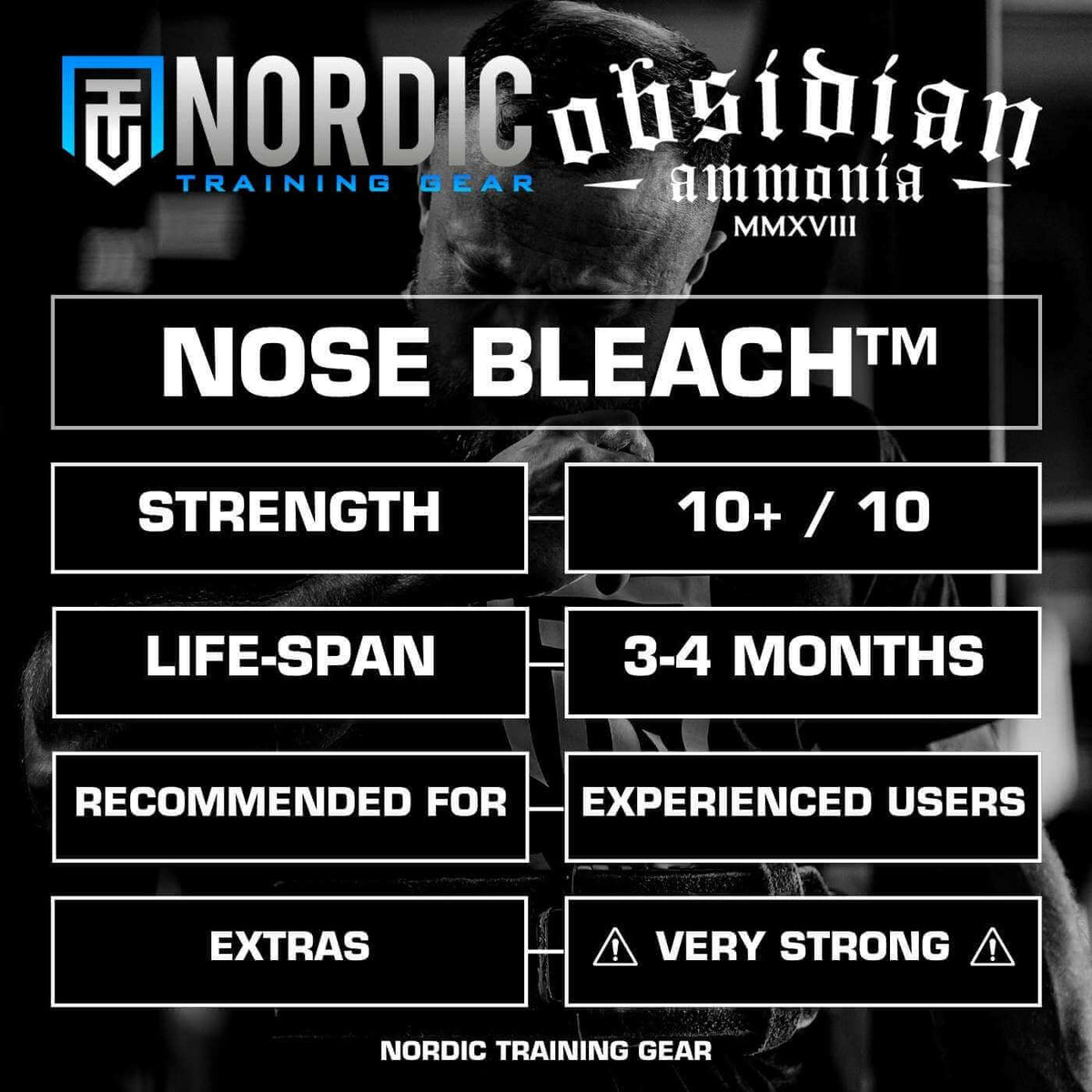 OBSIDIAN AMMONIA - NOSE BLEACH